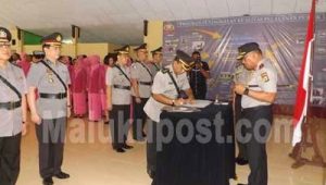 Kapolda Gelar Sertijab 3 Petinggi Polda Maluku Salah satu bentuk pembinaan karier personil Polri adalah mutasi, baik berdasarkan penugasan jabatan maupun daerah penugasan. Mutasi juga dilakukan sebagai bentuk penyegaran bagi organisasi dan personil yang bersangkutan, serta sebagai wujud pemberian penghargaan kepada personil polri yang telah menunjukkan prestrasi kerja yang baik, demikian dikatakan Kapolda Maluku, Brigjen Pol Murad Ismail dalam amanatnya saat melakukan serah terima jabatan (sertijab) 3 petinggi polda maluku di Ambon, Dir Reskrimsus Kombes Pol. Sulistiono digantikan oleh Kombes Pol. Budi Wibowo, Dir Resnarkoba Kombes Pol Moh Gagah Suseno digantikan oleh Kombes Pol Thein Tabero dan Dir Lantas Kombes Pol Saiful Rahman digantikan oleh AKBP Abdul Syukur.