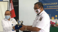 Bahasa Pembukaan Penyuluhan Bahasa Bidang Hukum di Saumlaki, 3-4 Februari 2021. Kegiatan yang sama, hari ini diselenggarakan pula di Tual (foto kantor bahasa maluku)