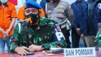 danpom-kodam Danpomdam XVI/Pattimura Kolonel CPM Johnny Paul Pelupessy