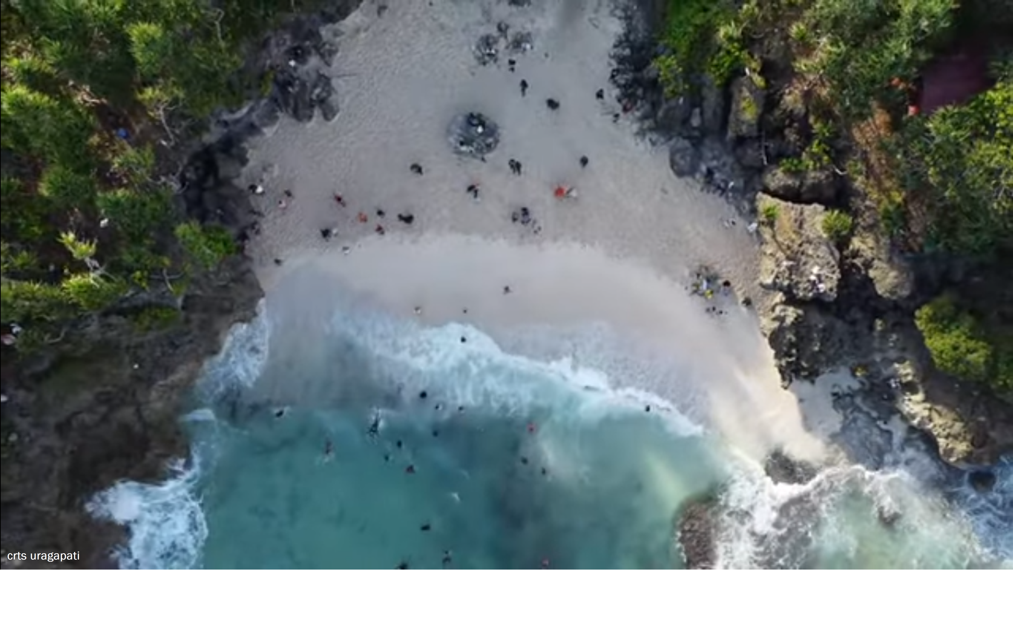 Pantai Nirun di Elaar Ngursoin, Maluku Tenggara (crts uragapati)