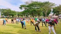 PKA dan Senam Bugar Resmi Dimulai di Kepulauan Aru