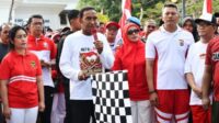 Kirab Merah Putih Pemkot Tual