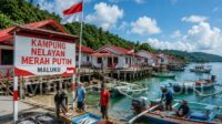 Foto Ilustrasi Kampung Nelayan Merah Putih di Maluku